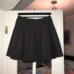 Grey Dressy Mini Skirt